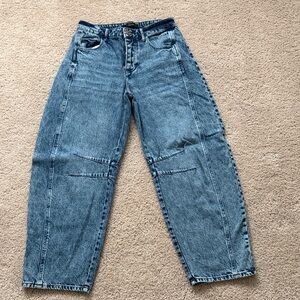 Forever 21 Distressed Blue Denim